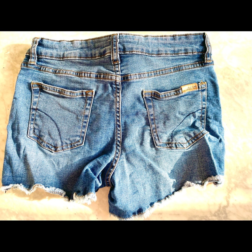 JOES GIRLS JEAN DENIM SUMMER SHORTS SZ 16